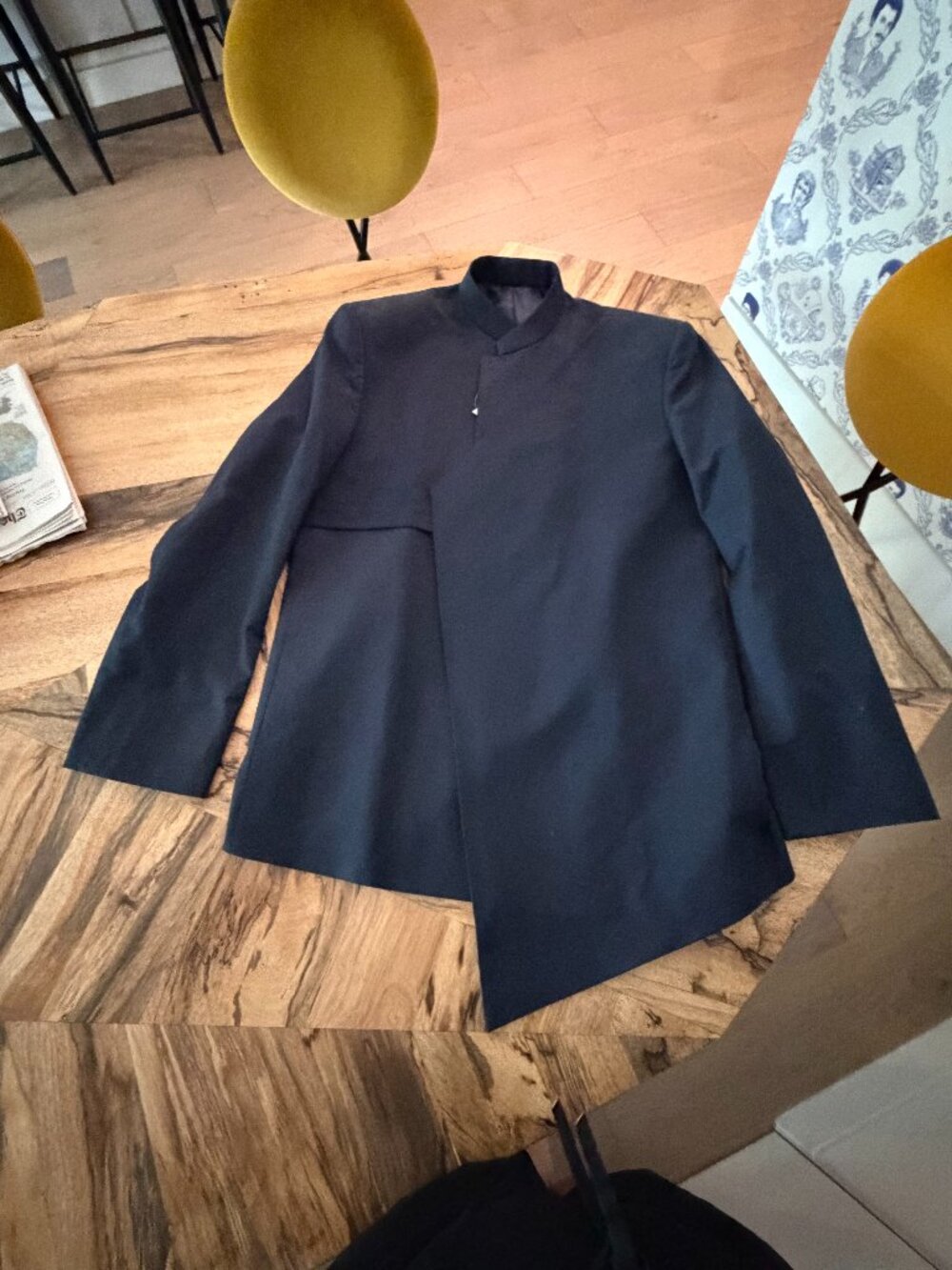 Pernia's Pop Up Bohame Men Dark Blue Indo-Western Blazer